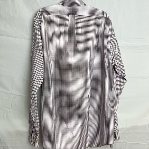 Ralph Lauren Polo Mens Yarmouth 16 1/2 34/35 Button Down Long Sleeve Shirt White - Picture 3 of 3